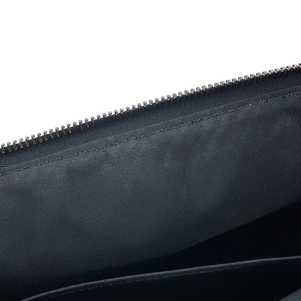 Dior Oblique A4 Zip Pouch Clutch Bag Beige/Black2ESCA421YKY_H27E Canvas