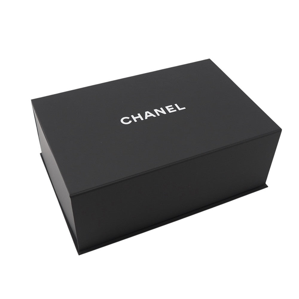 CHANEL CC Logo Bucket Hat Size M BlackAAB065 Cotton100%