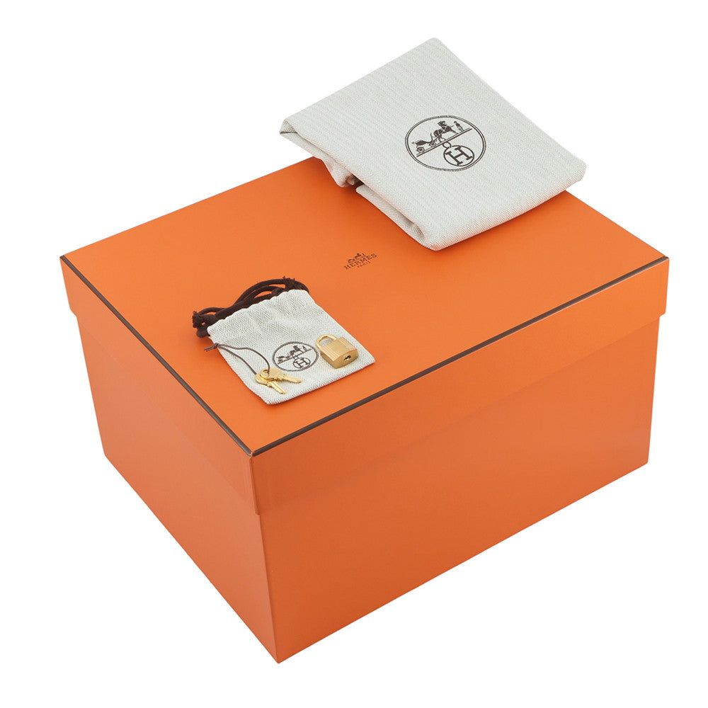 HERMES Picotin Lock Etoupe Taurillon Clemence Size MM