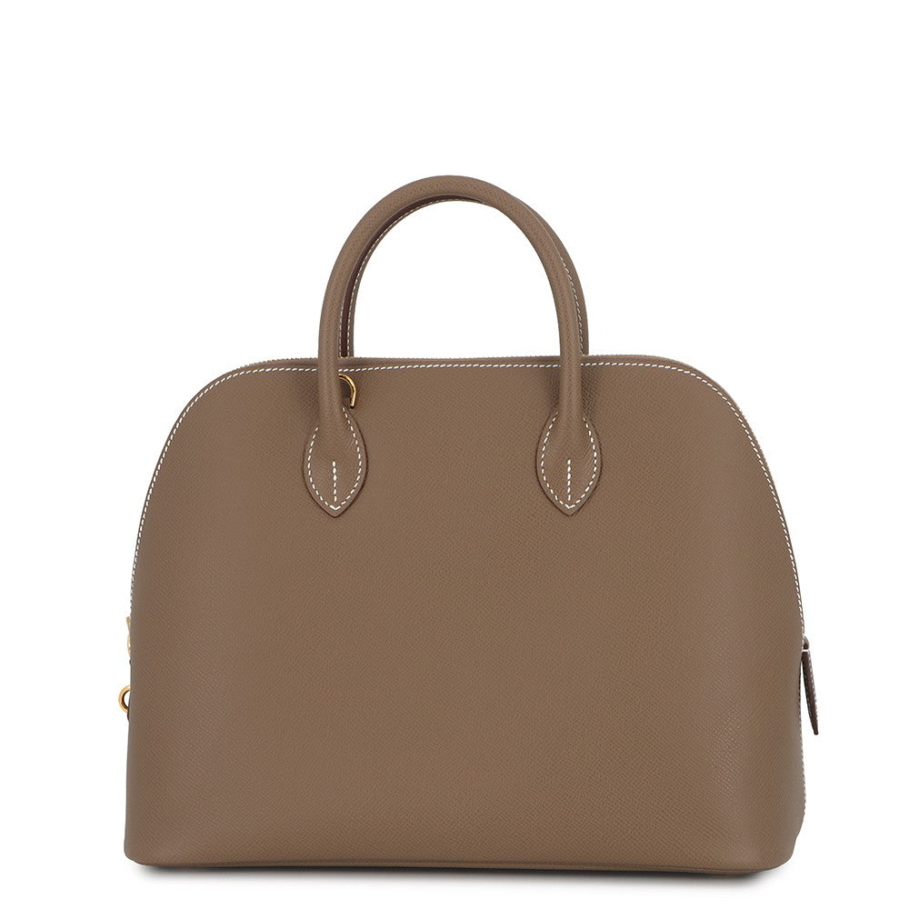 HERMES Bolide 1923 Etoupe Epsom Size 30