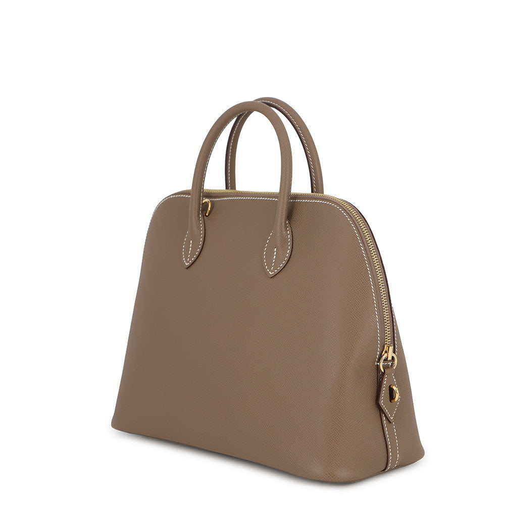 HERMES Bolide 1923 Etoupe Epsom Size 30