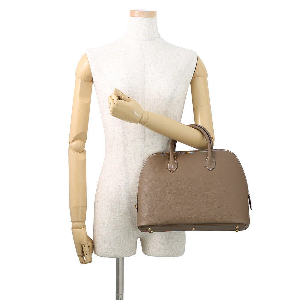 HERMES Bolide 1923 Etoupe Epsom Size 30