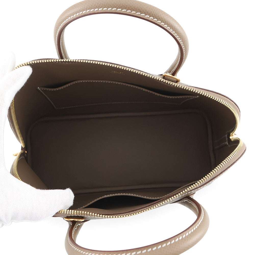 HERMES Bolide 1923 Etoupe Epsom Size 30