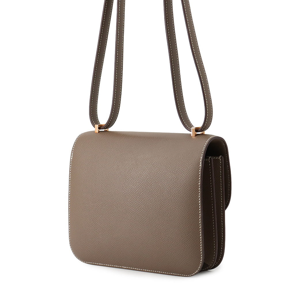 HERMES Constance3 Miroir Etoupe Epsom Size Mini