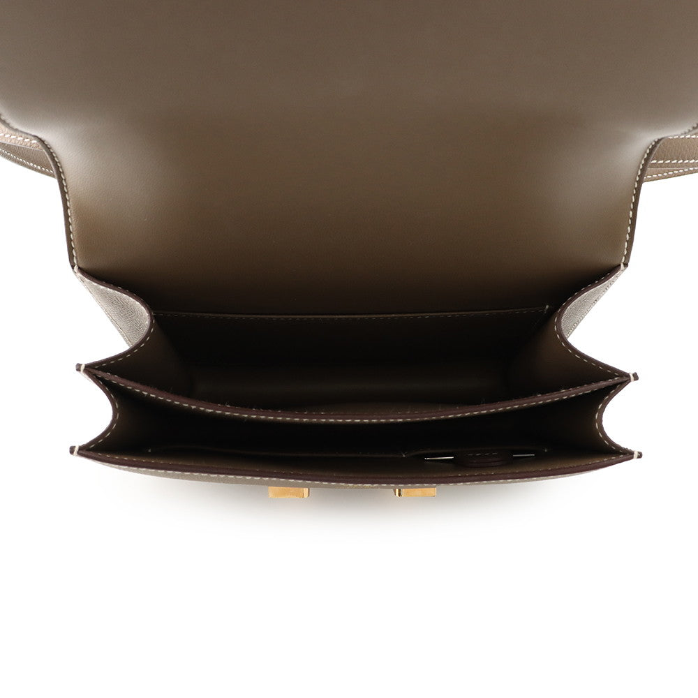 HERMES Constance3 Miroir Etoupe Epsom Size Mini