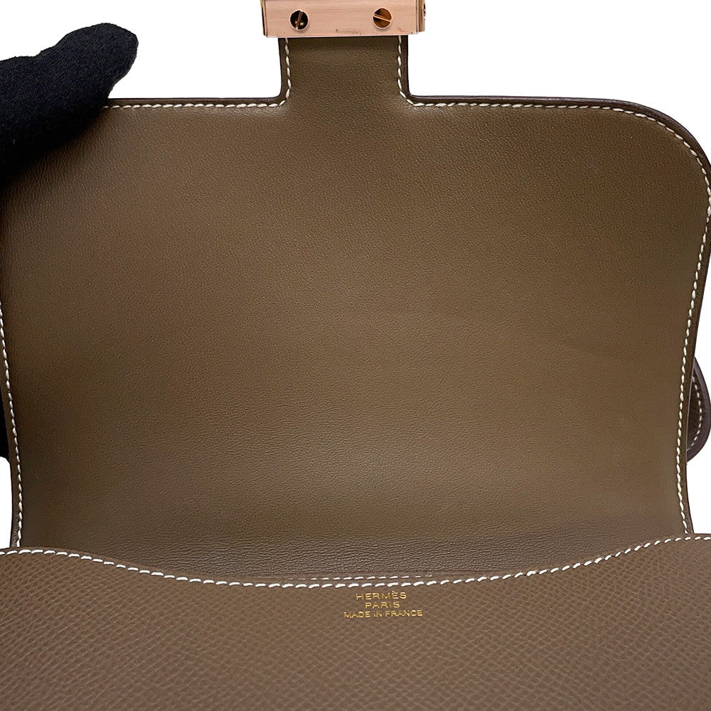 HERMES Constance3 Miroir Etoupe Epsom Size Mini