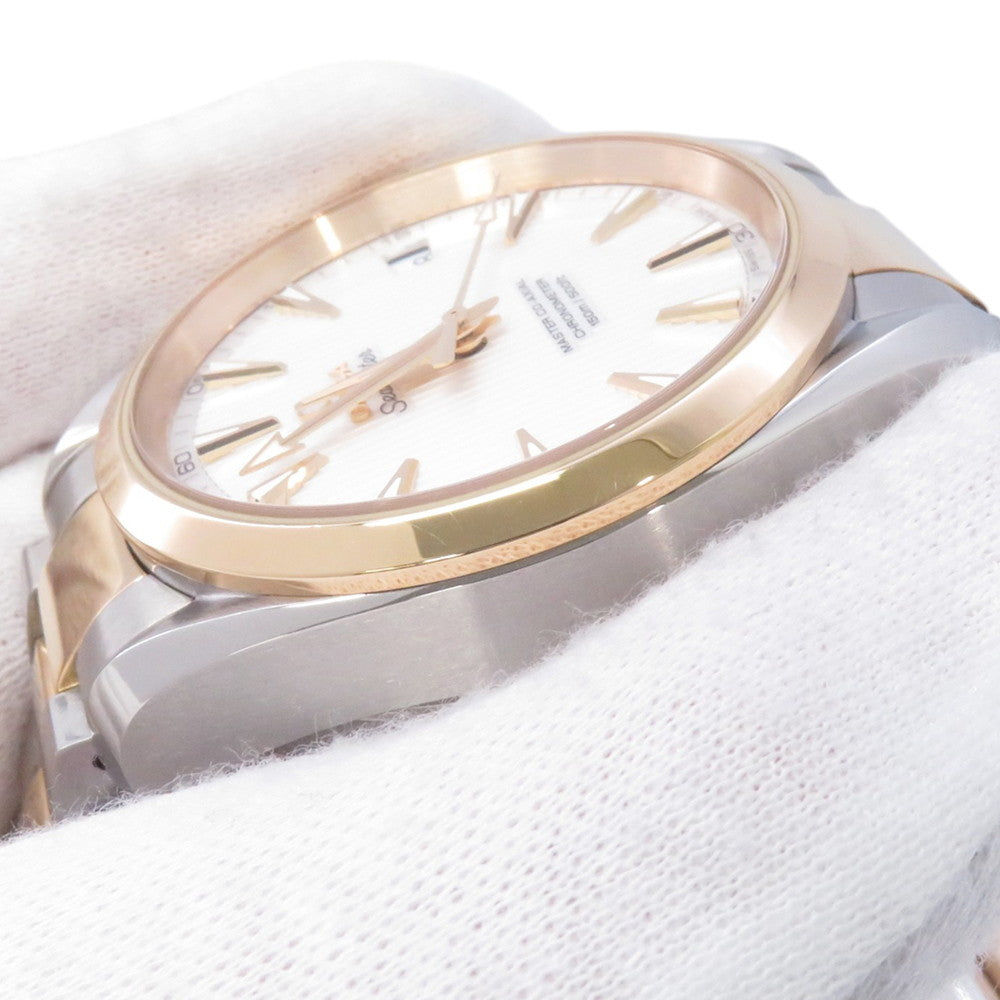 OMEGA SeamasterAqua Terra W38.5mm Stainless Steel K18YG Silver Dial231.20.39.21.02.002