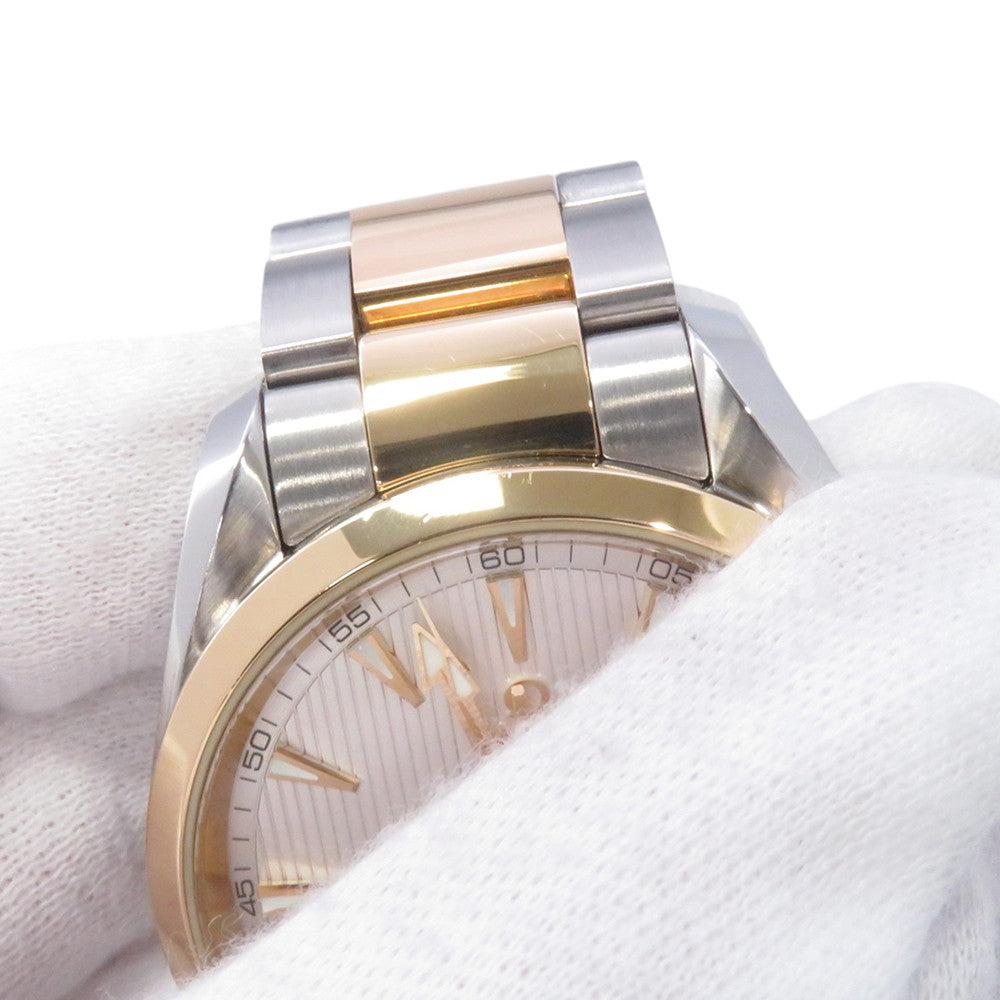 OMEGA SeamasterAqua Terra W38.5mm Stainless Steel K18YG Silver Dial231.20.39.21.02.002