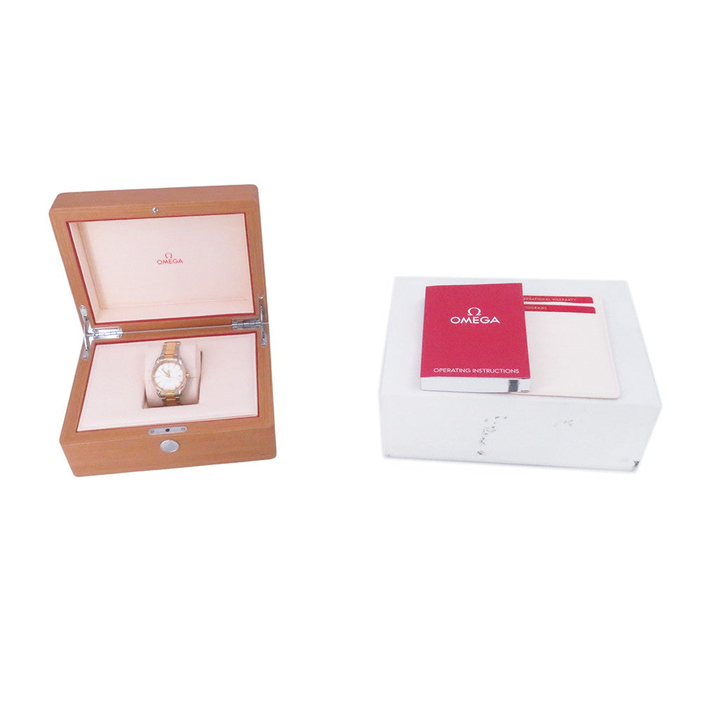 OMEGA SeamasterAqua Terra W38.5mm Stainless Steel K18YG Silver Dial231.20.39.21.02.002