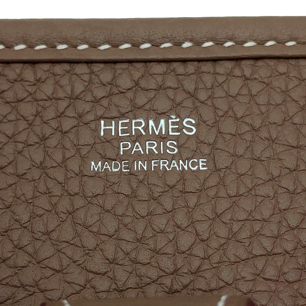 HERMES Evelyne3 Etoupe Taurillon Clemence Size PM