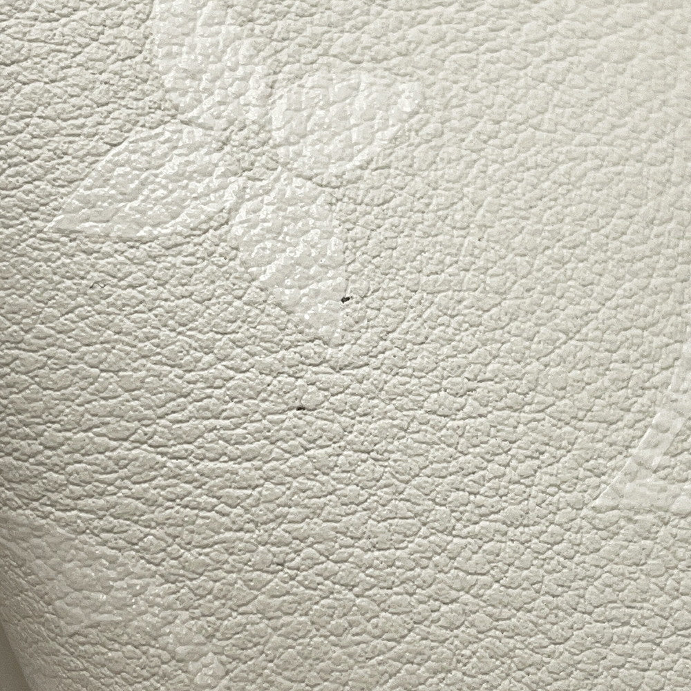 LOUIS VUITTON Petit Noe WhiteM11297 Leather Monogram