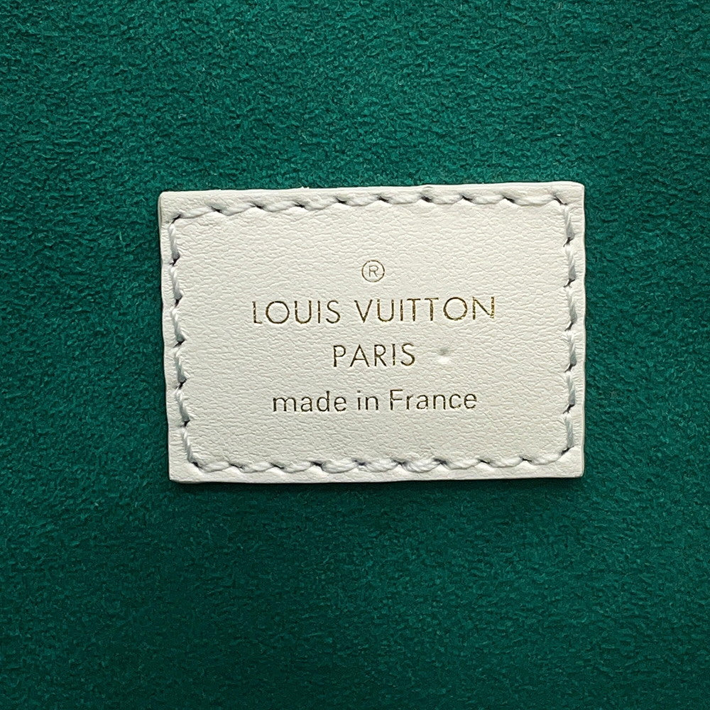LOUIS VUITTON Petit Noe WhiteM11297 Leather Monogram