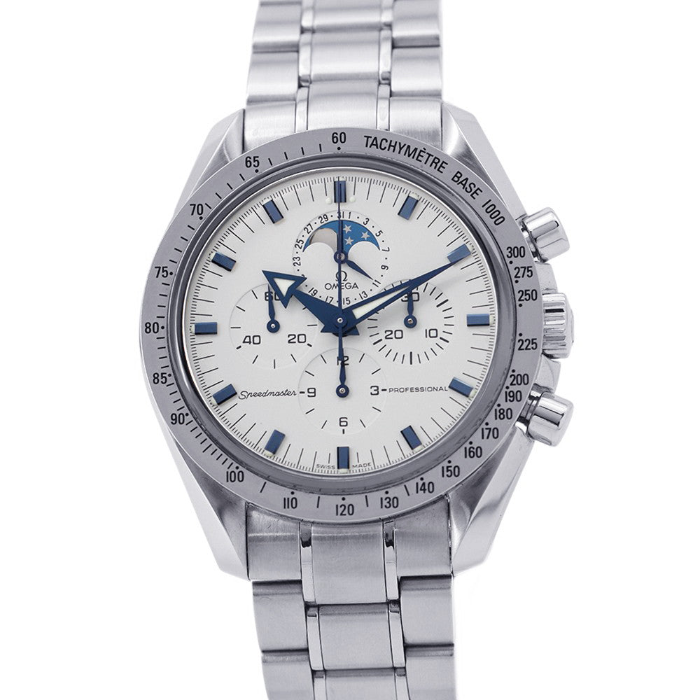OMEGA Speedmaster Moonphase W42mm Stainless Steel White Dial3575.20.00