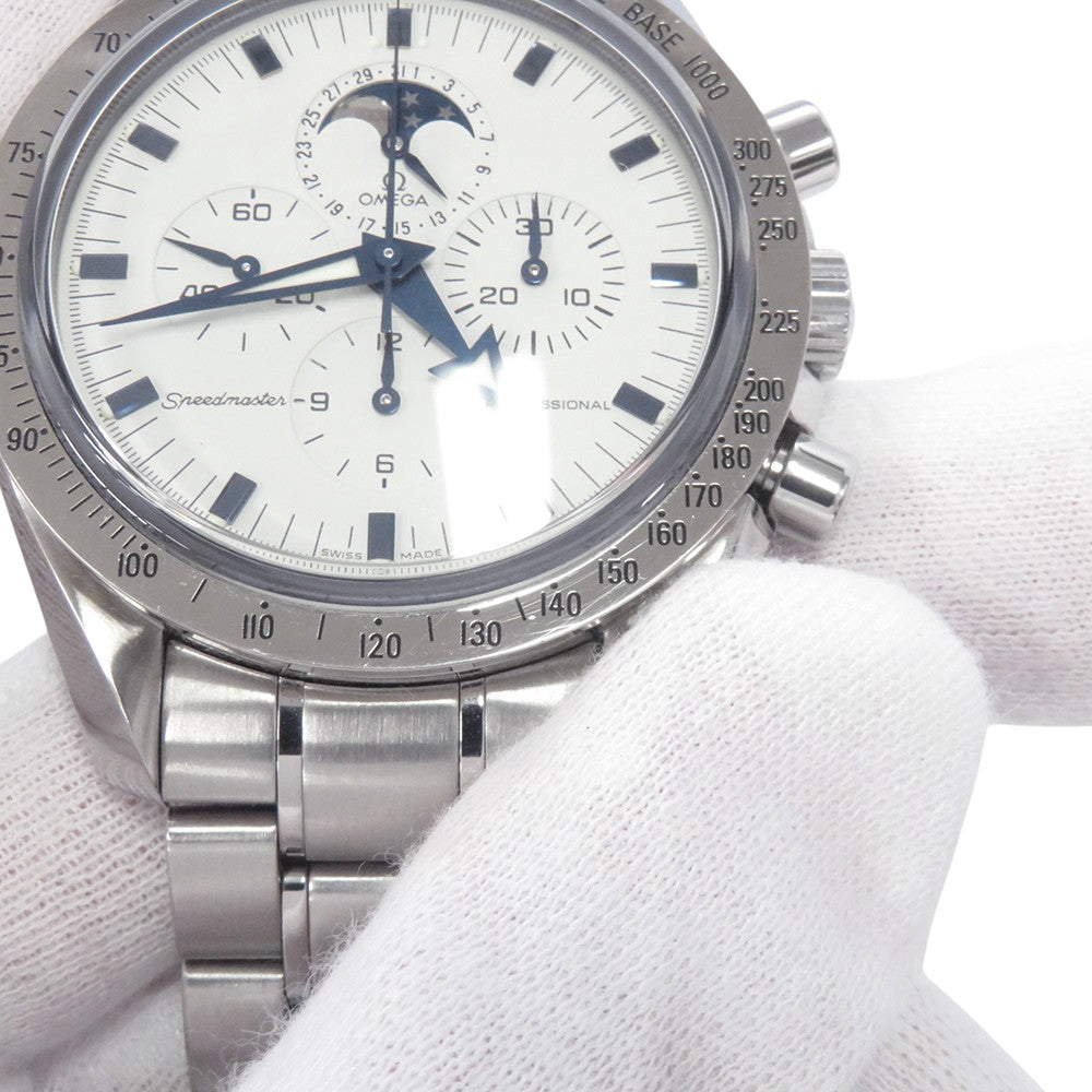OMEGA Speedmaster Moonphase W42mm Stainless Steel White Dial3575.20.00