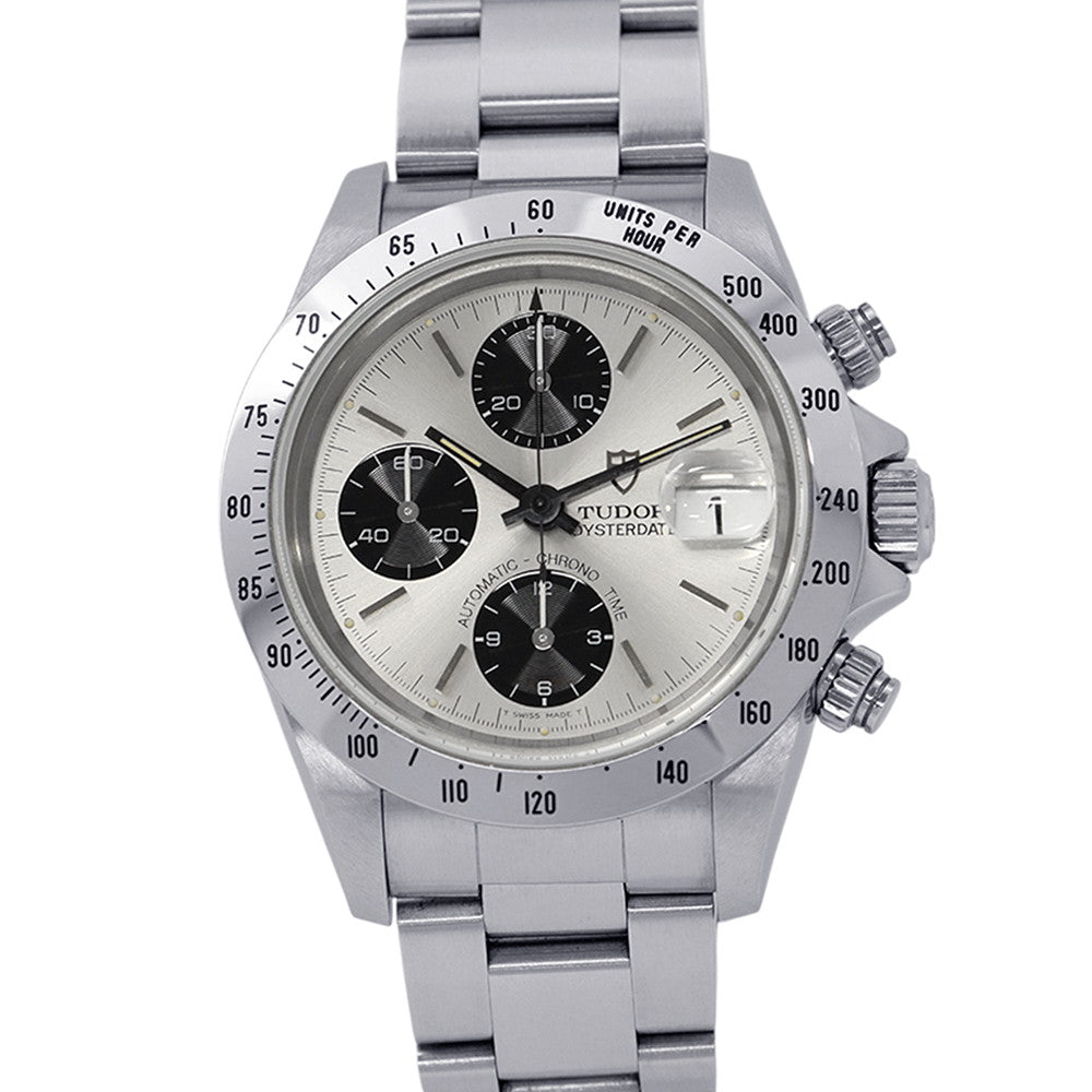 TUDOR Chrono time W40mm Stainless Steel Silver/Black Dial79280