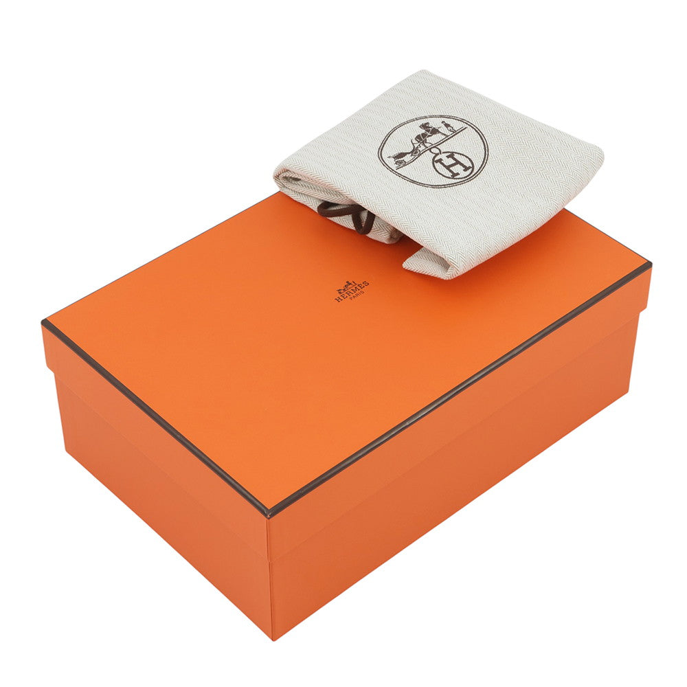 HERMES Lindy Etoupe Swift Leather Size Mini