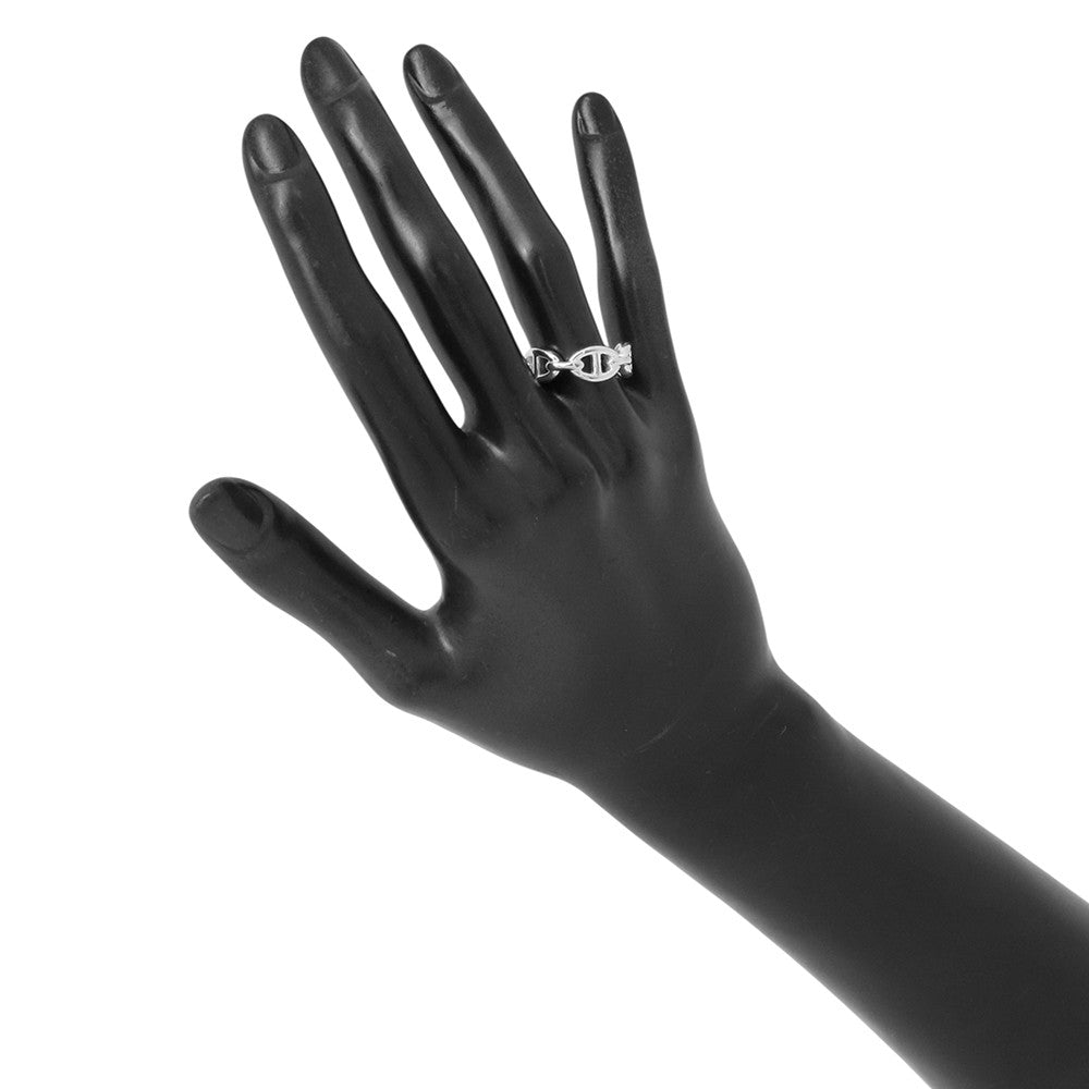 HERMES Chaine d'Ancre Anchene Ring Size PM/53/#13 SV925