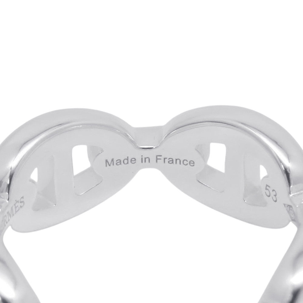 HERMES Chaine d'Ancre Anchene Ring Size PM/53/#13 SV925
