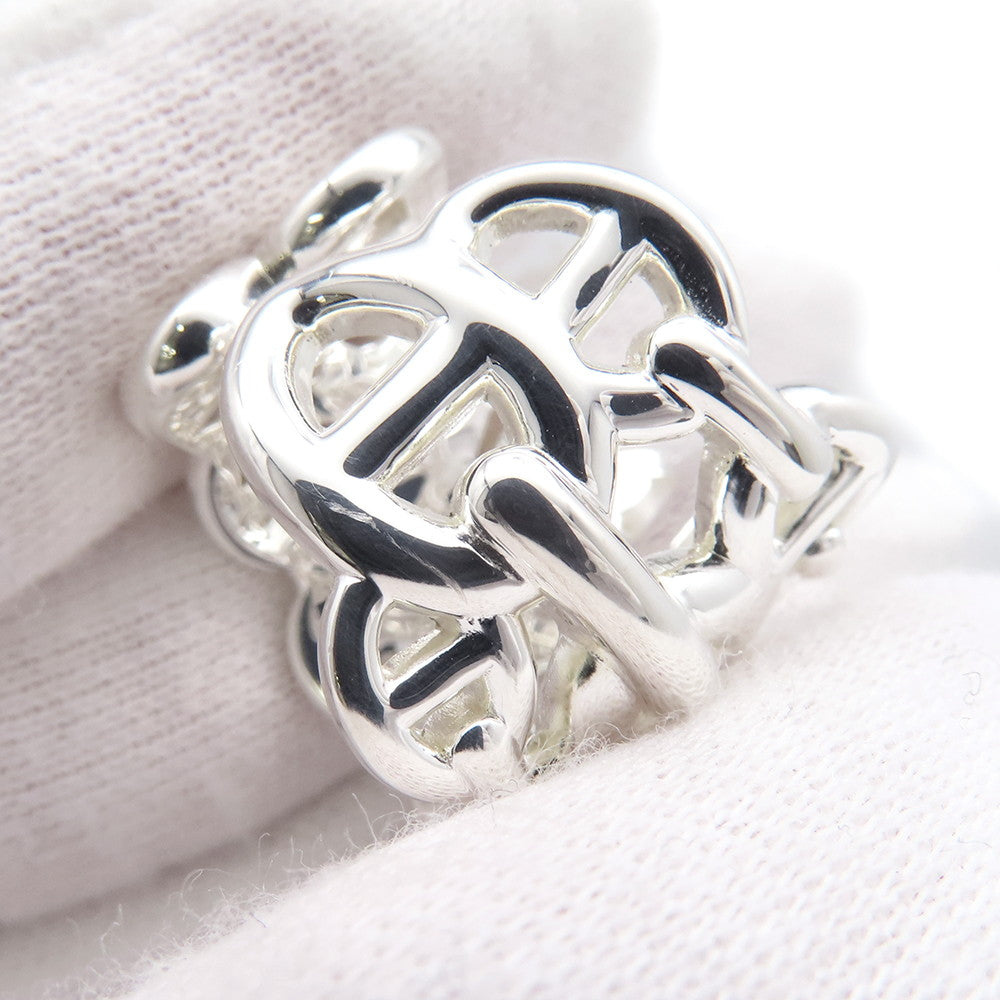 HERMES Chaine d'Ancre Anchene Ring Size GM/49/#9 SV925