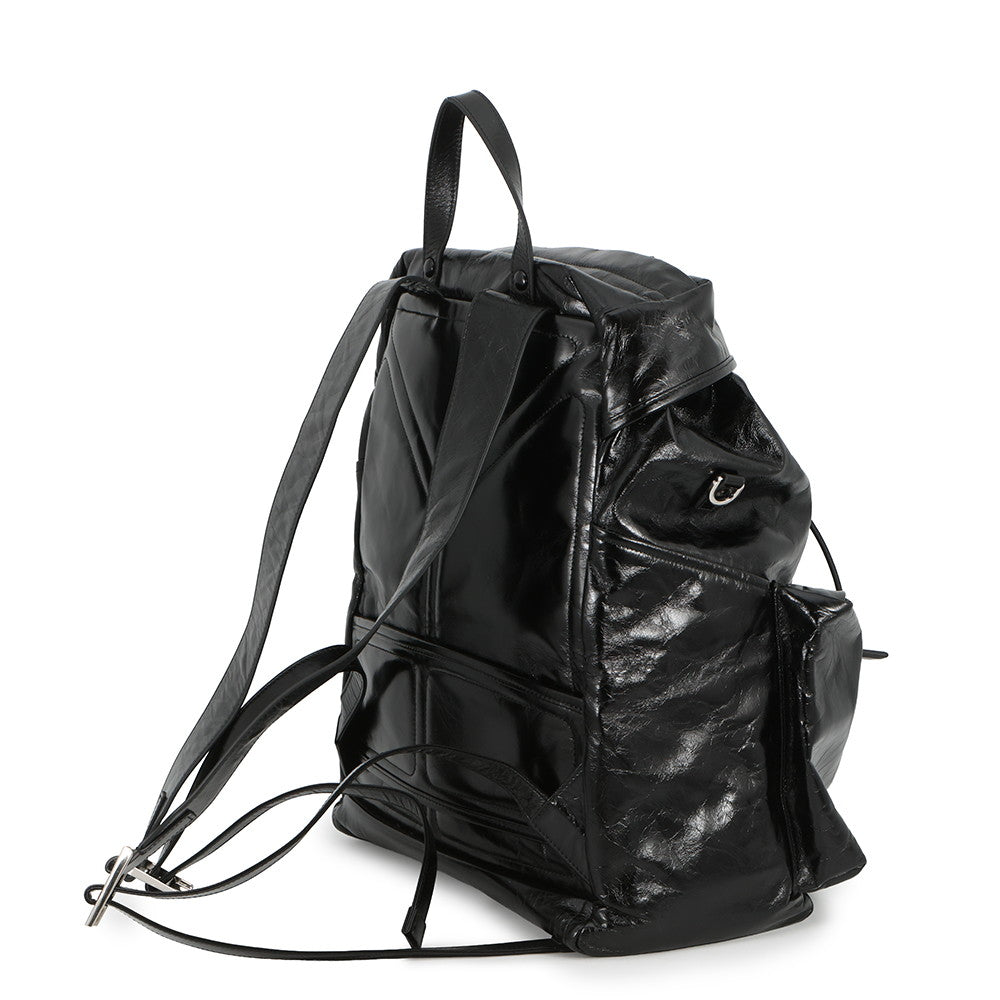 PRADA Softlooks Backpack Black2VZ108 Leather