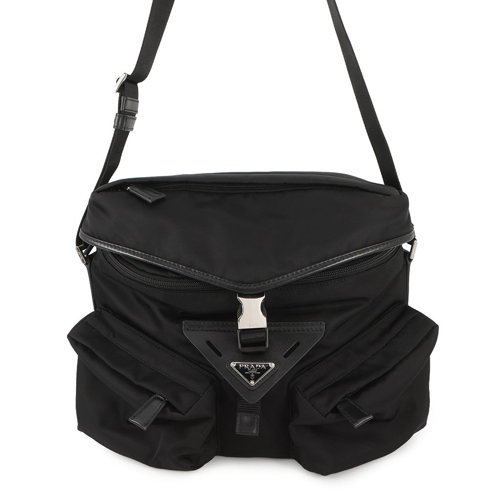 PRADA Re-Nylon Shoulder Bag Black2VD062 Nylon