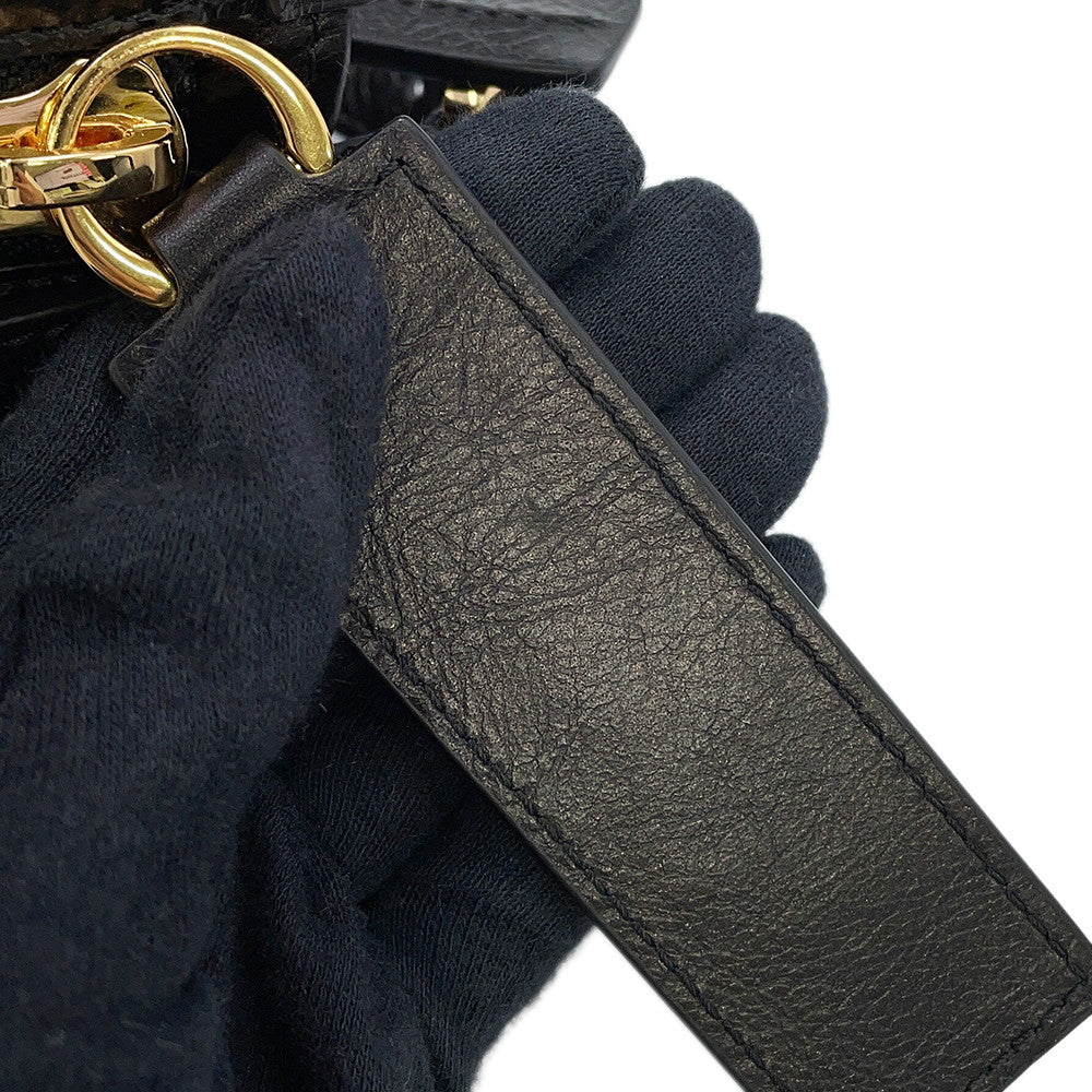 Dior D-Journey Flat Macro Cannage Shoulder Bag BlackM2416UNUO_M900 Calf Leather Size Small
