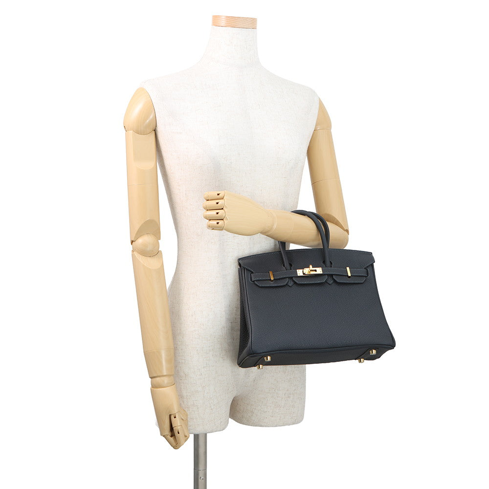 HERMES Birkin Caban Togo Leather Size 25