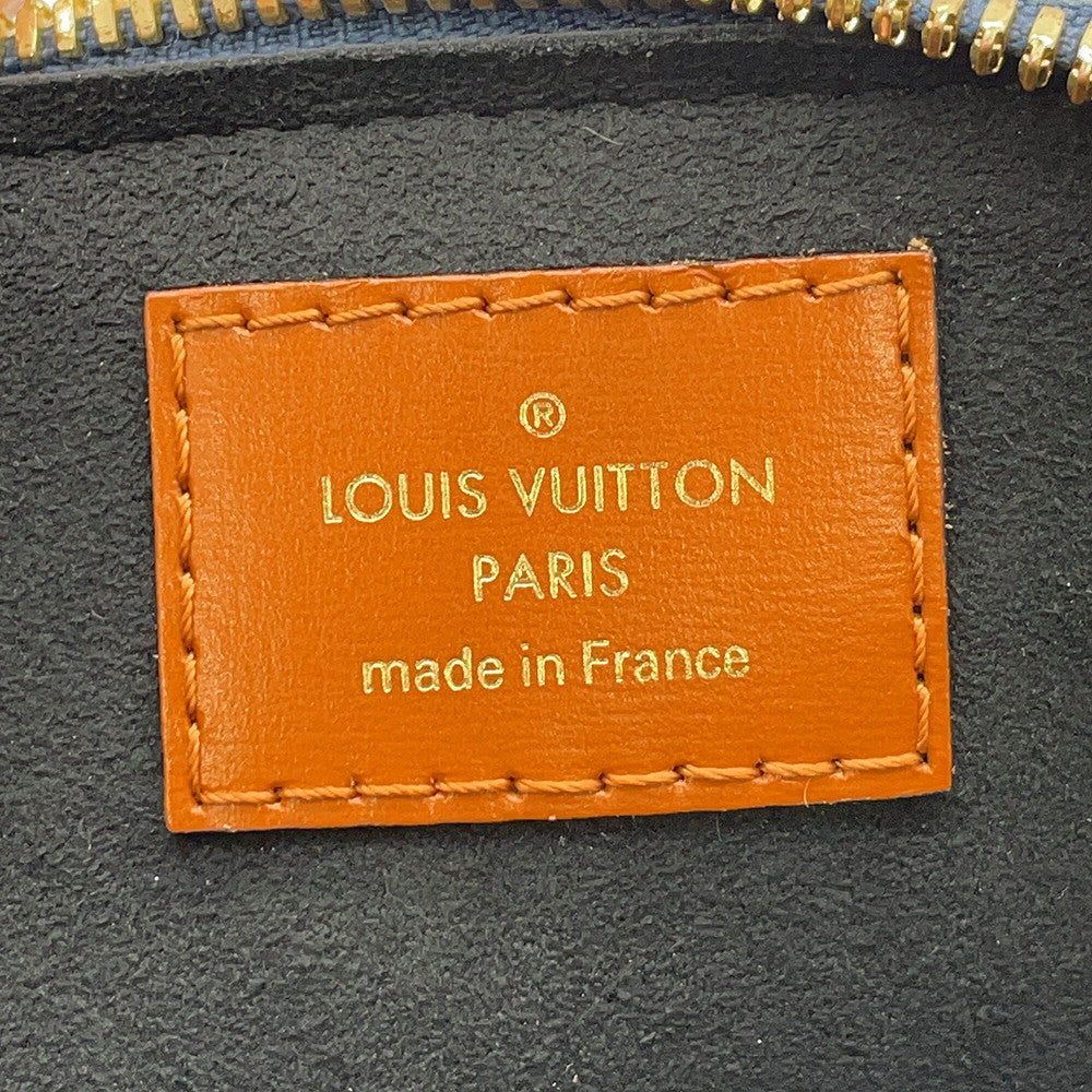 LOUIS VUITTON Maltage Alma Blue/BrownM55048 DenimTextile Size BB