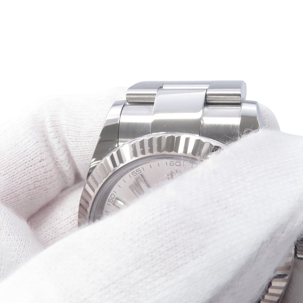 ROLEX Datejust 41 W41mm Stainless Steel K18WG Silver Dial126334