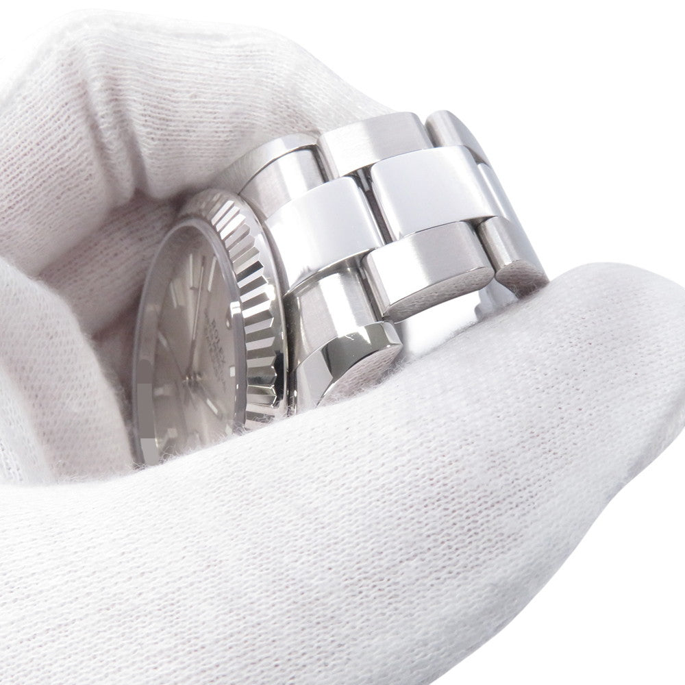 ROLEX Datejust 41 W41mm Stainless Steel K18WG Silver Dial126334