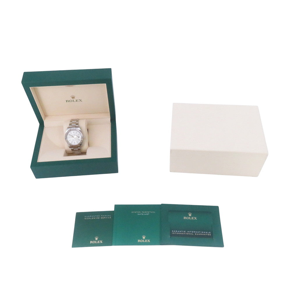 ROLEX Datejust 41 W41mm Stainless Steel K18WG Silver Dial126334