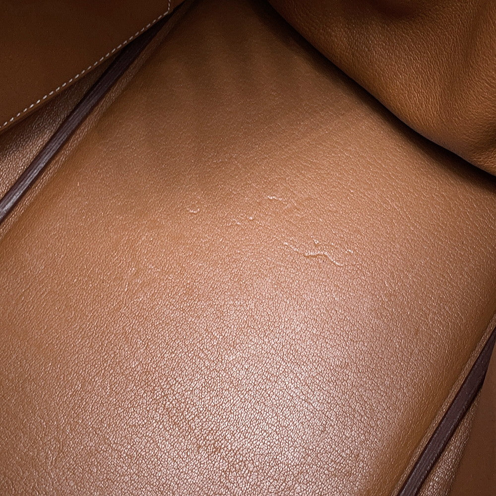 HERMES Birkin Gold Togo Leather Size 40