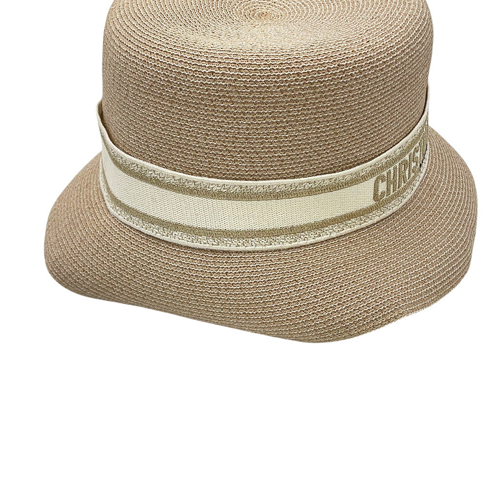 Dior Resort Logo Bucket Hat Size 59 Beige22DRT923G157 Polyester61% Nylon30% Cotton9%