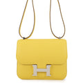 HERMES Constance3 Miroir Jaune de Naples Chevre Myzore Goatskin Size Mini
