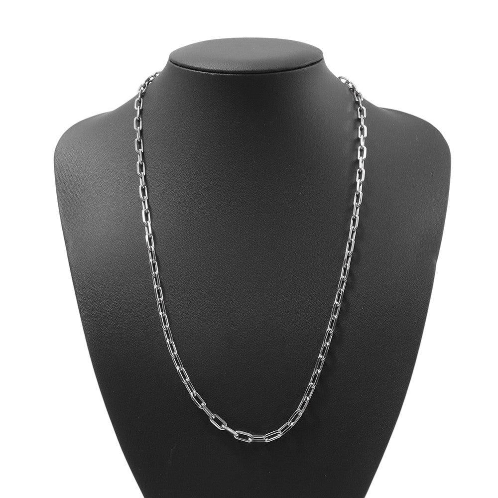 CARTIER Santos de Cartier Necklace Size SmallB7224583 18K White Gold