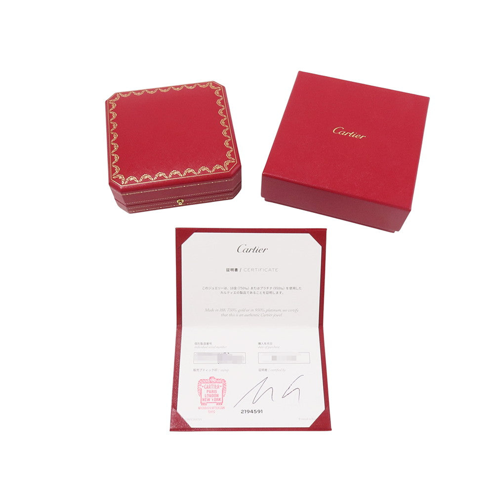 CARTIER Santos de Cartier Necklace Size SmallB7224583 18K White Gold