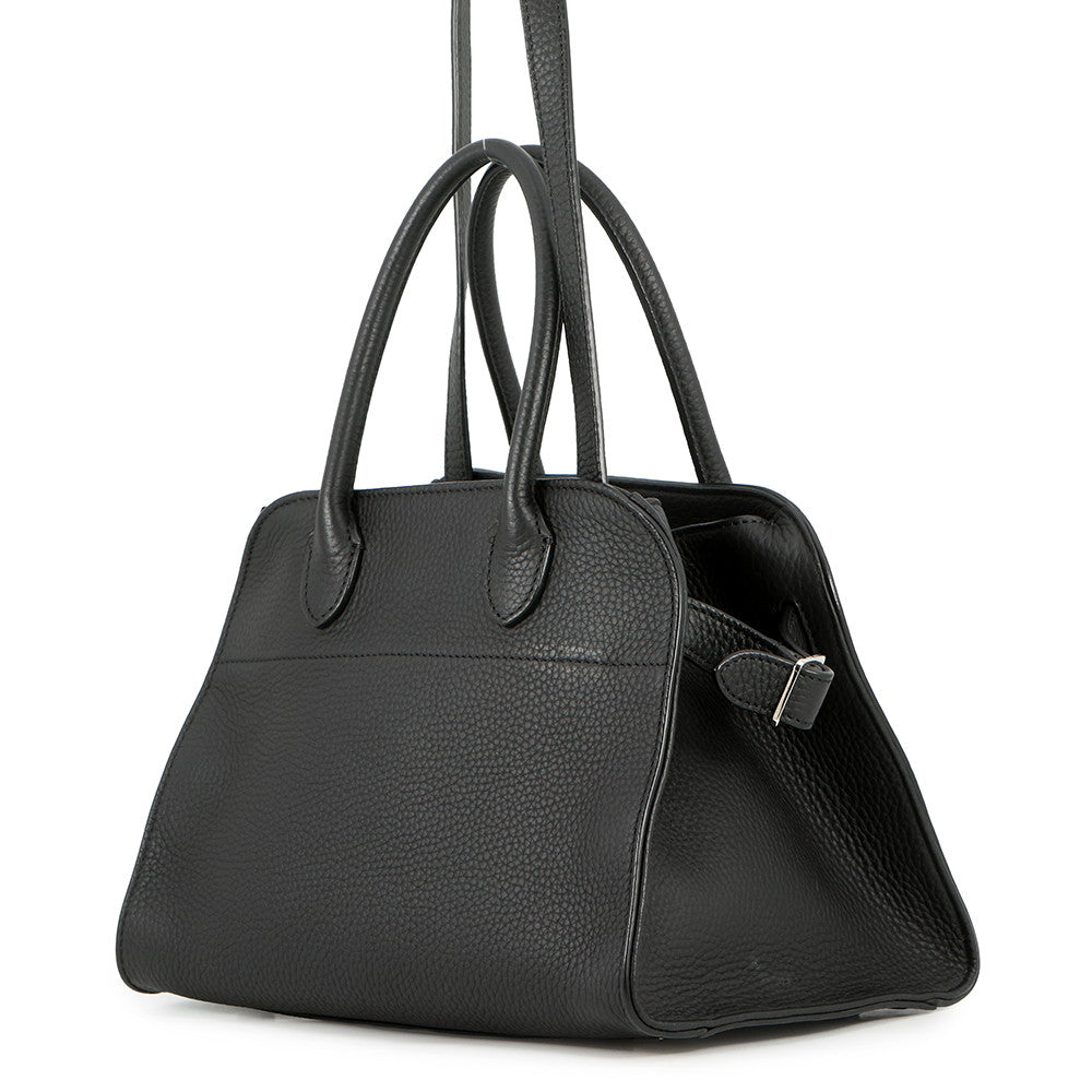 The Row soft margaux BlackW1190 Leather Size 10