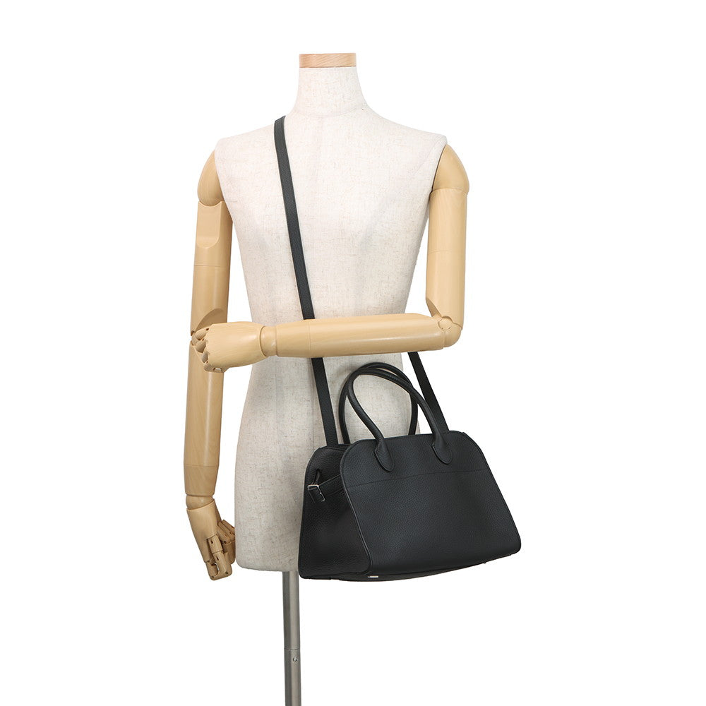 The Row soft margaux BlackW1190 Leather Size 10