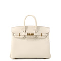 HERMES Birkin Craie Togo Leather Size 25