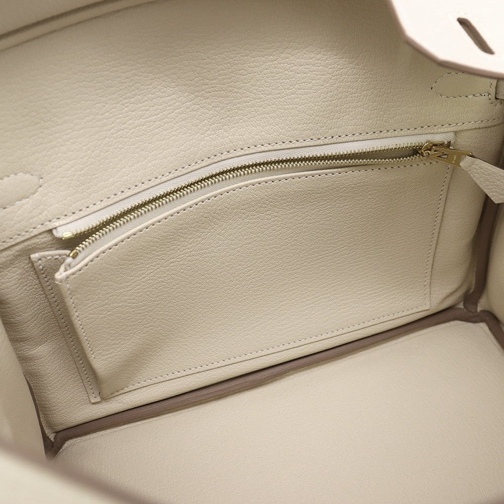 HERMES Birkin Craie Togo Leather Size 25