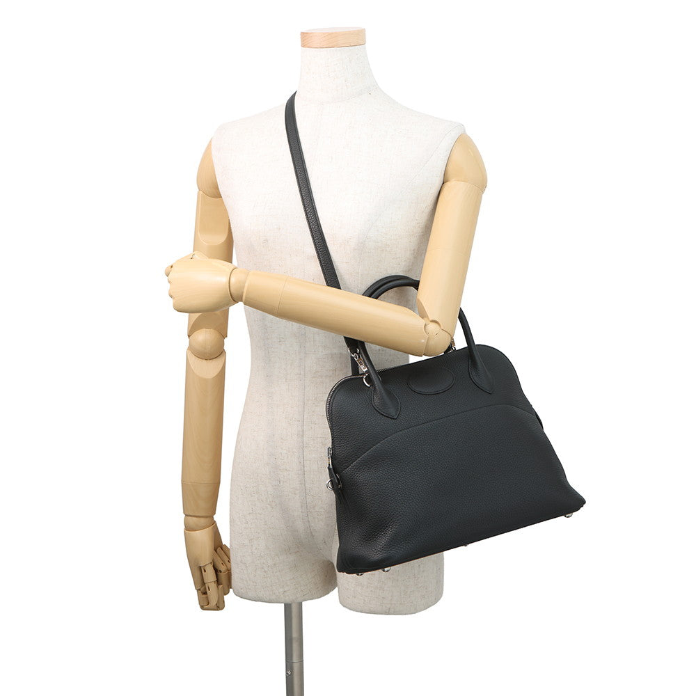 HERMES Bolide Black Taurillon Clemence Size 31