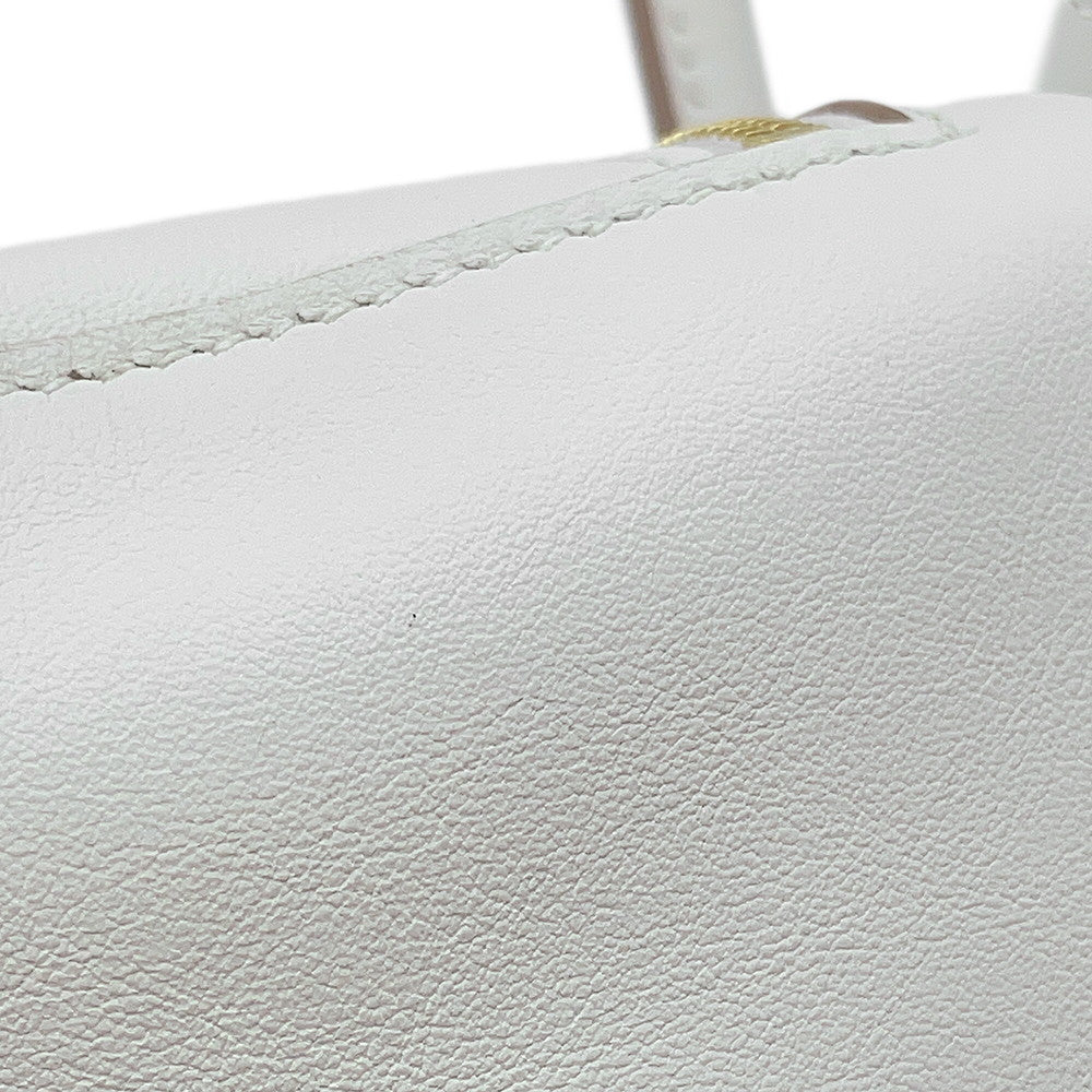 HERMES Lindy Verso Gris Perle/Gris Meyer Swift Leather Size Mini