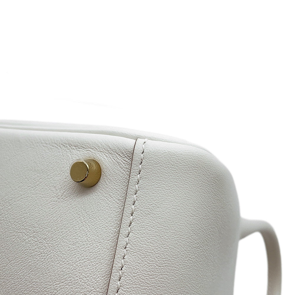 HERMES Lindy Verso Gris Perle/Gris Meyer Swift Leather Size Mini