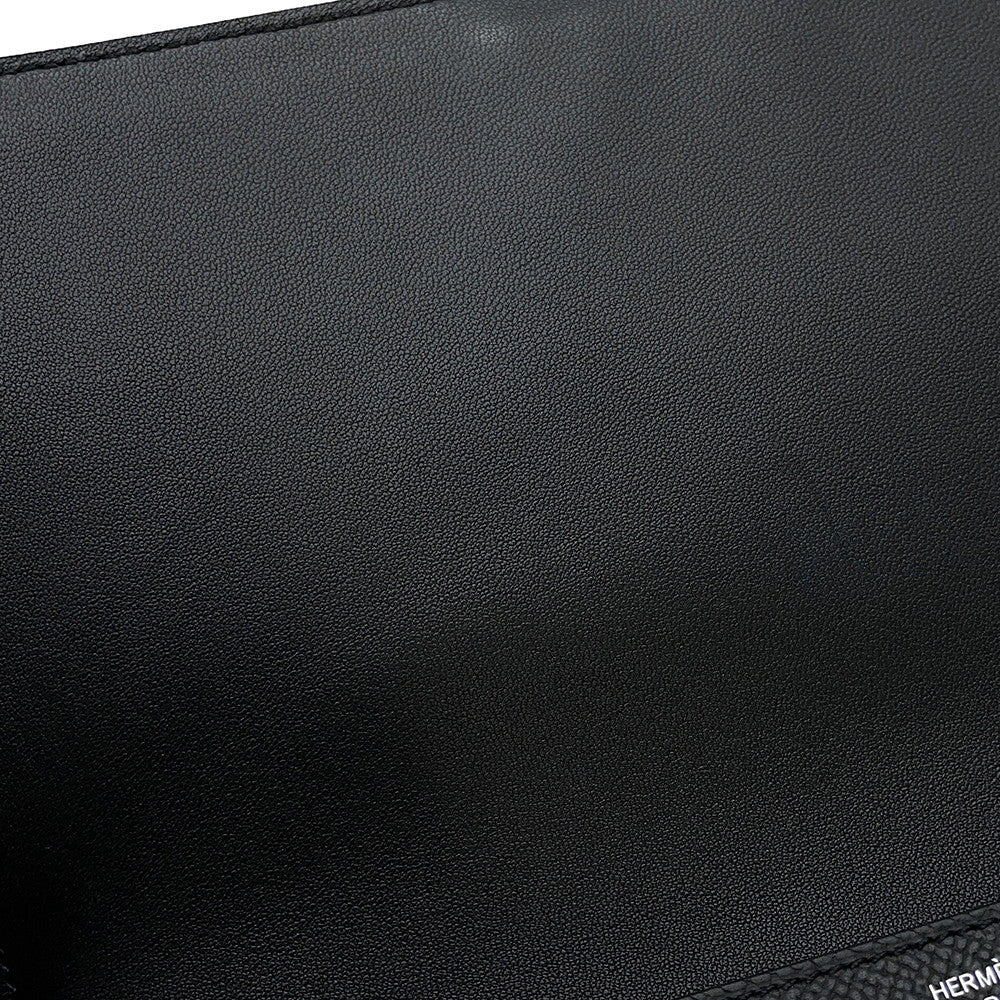 HERMES New HPassant Tutanman Black Epsom