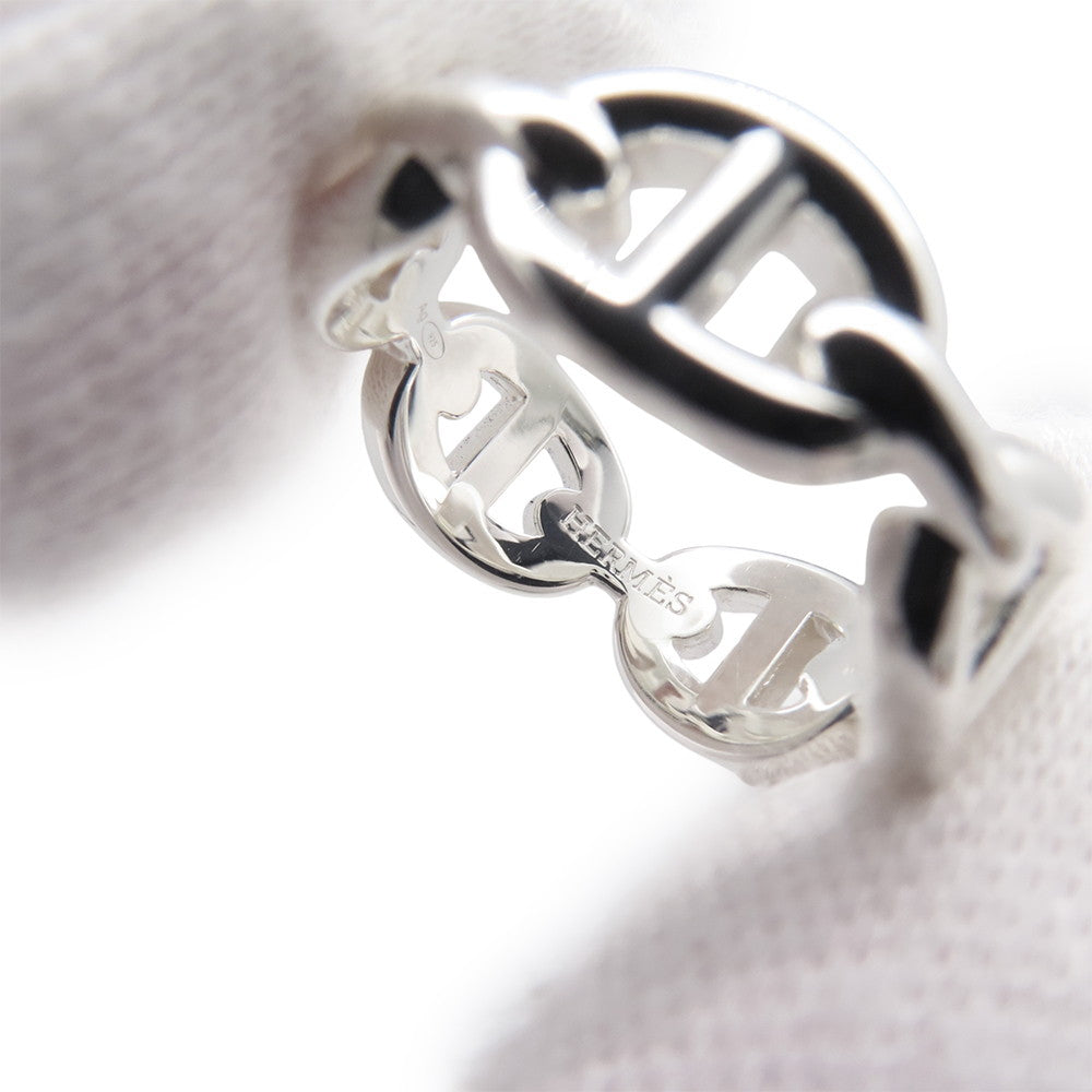 HERMES Chaine d'Ancre Anchene Ring Size PM/51/#11 SV925