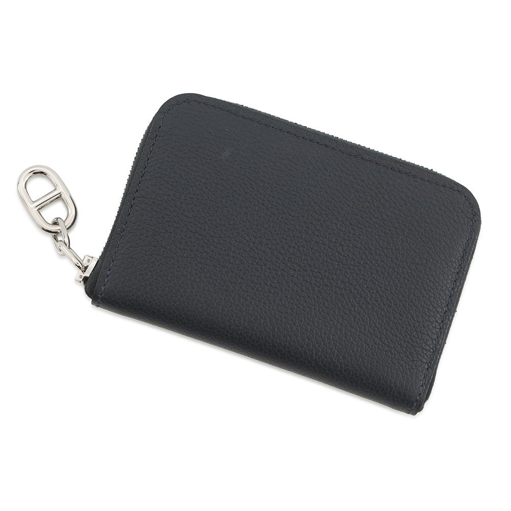 HERMES Zip Ungo Card Case Caban Evercolor