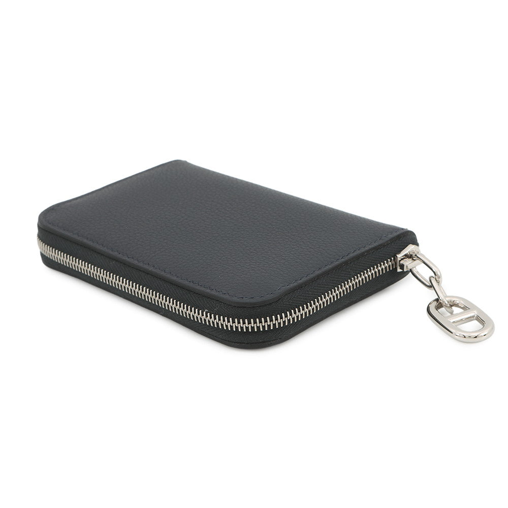 HERMES Zip Ungo Card Case Caban Evercolor