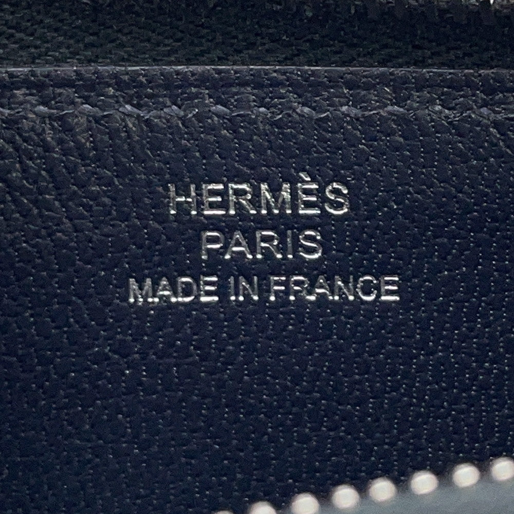 HERMES Zip Ungo Card Case Caban Evercolor