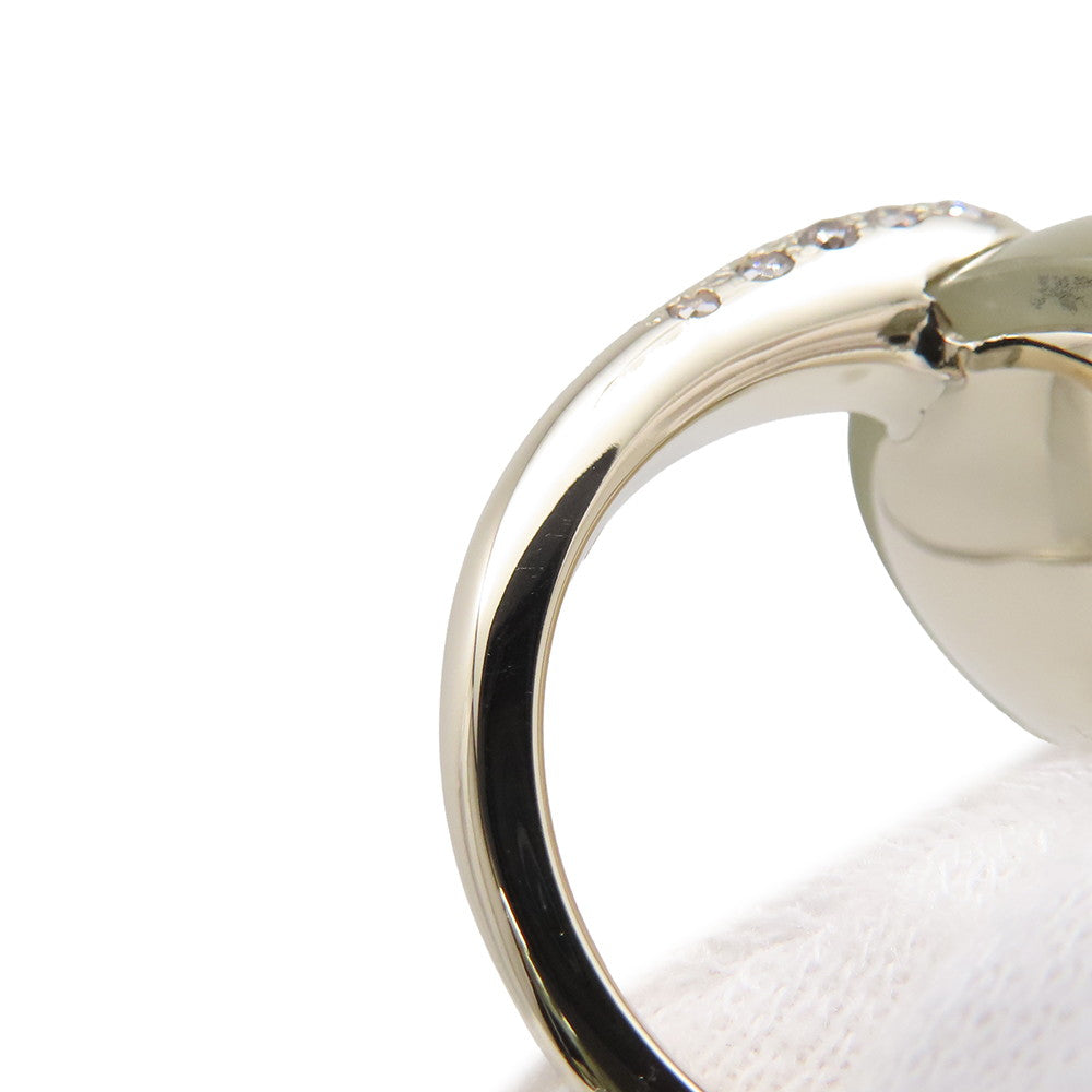 Pomellato Luna Ring Size Approximately No. 14 18K White Gold