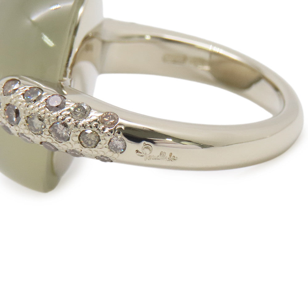 Pomellato Luna Ring Size Approximately No. 14 18K White Gold
